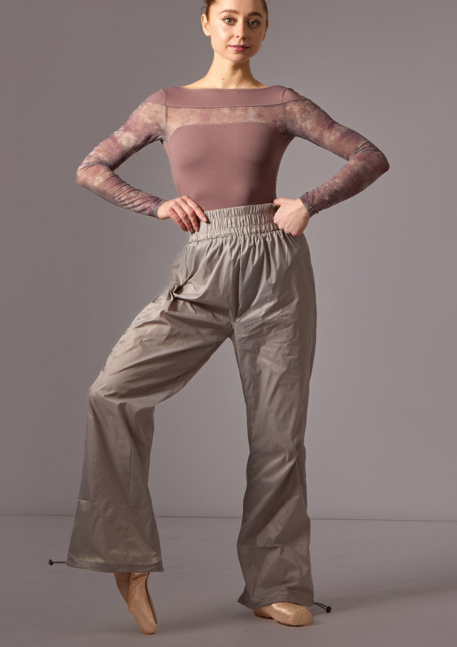 Move Dance Roya Heat Retention Trousers Grey Front [Grey]