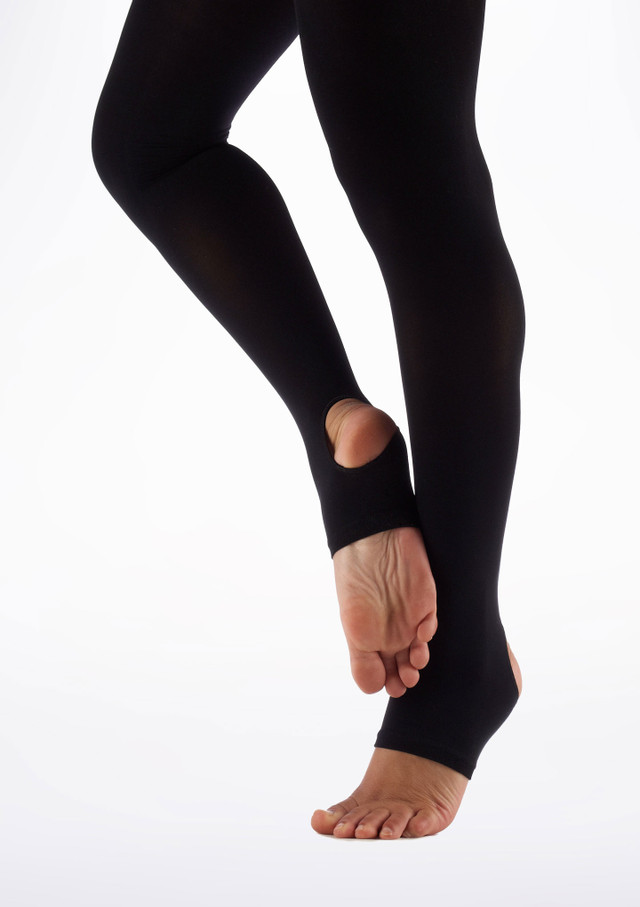 Move Dance Stirrup Dance Tights - Black Black Main [Black]