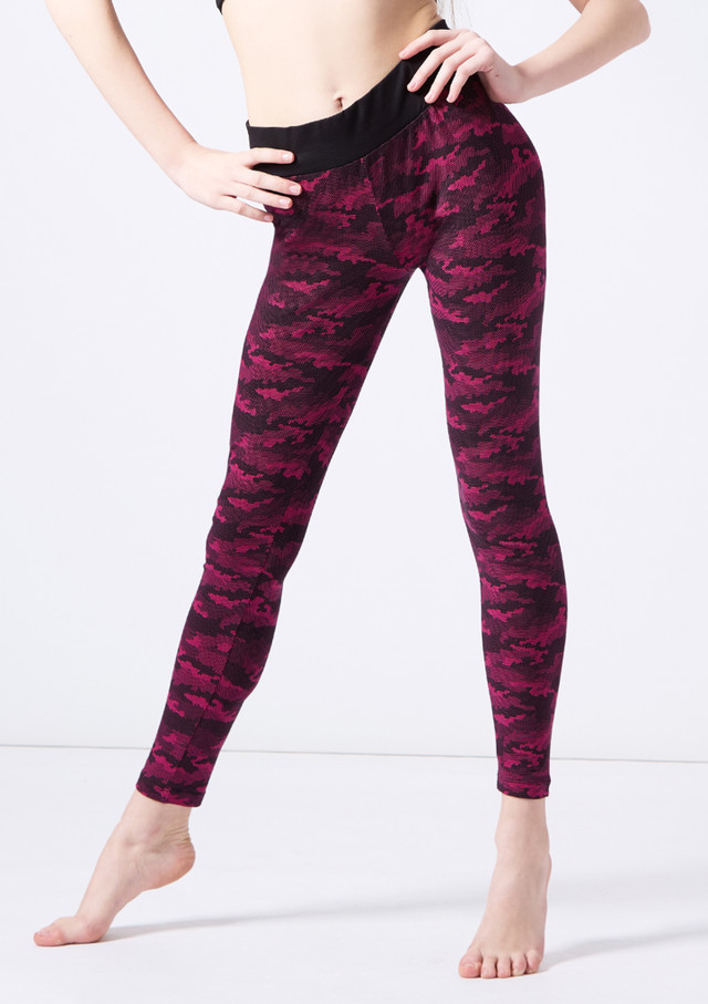 Pineapple Girls Camo Leggings